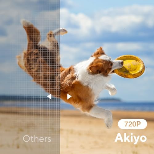 AKIYO O1 Mini Projector for Bedroom, 1080P Supported, Auto Keystone, 15000LM, 360° Rotating, 50% Zoom — image 2