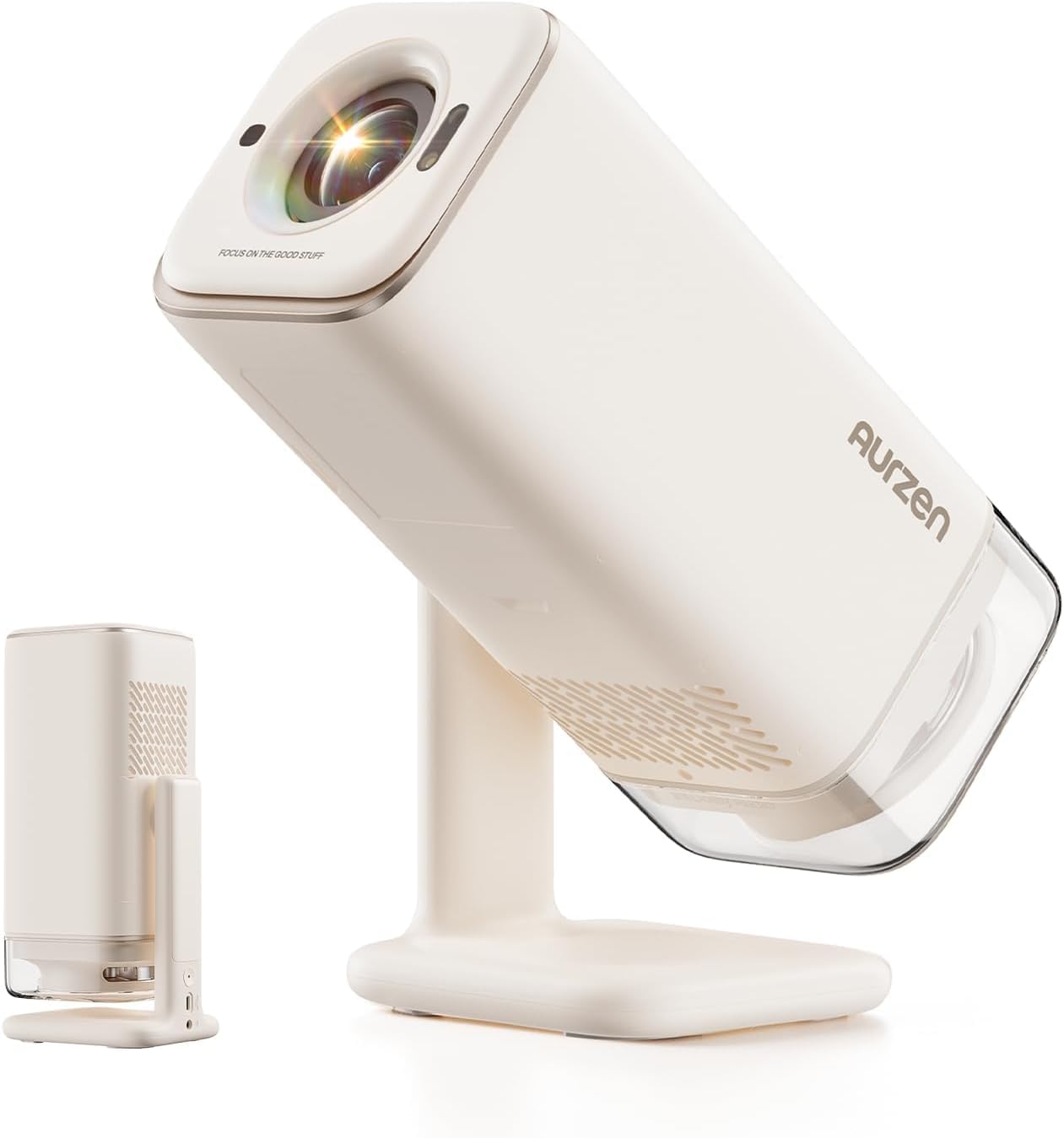 Aurzen BOOM Air Portable Projector with Google TV, USB-C Power, 300 ANSI Lumens — image 7
