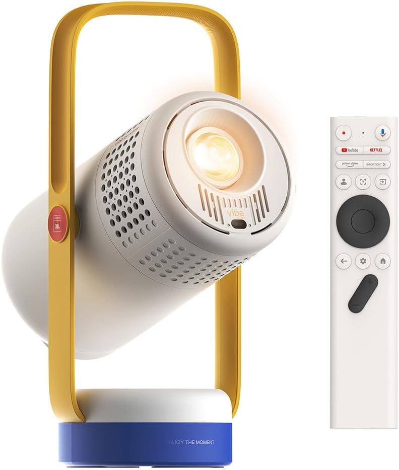 XGIMI Vibe One Battery Powered Mini 1080P Smart Portable Projector, Google TV with Licensed Netflix, Sound by JBL, Built-in Battery — image 7